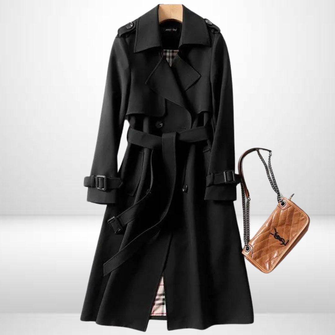 Elysia Women's Trenchcoat | Insulated Mid-Length, Stylish Detailing 7