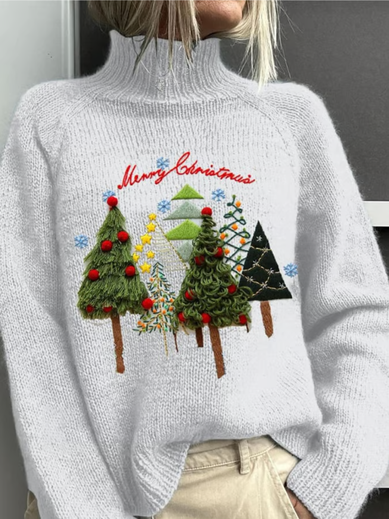 Harper Women's Sweater | Elegant Festive Design, Lightweight Knit 0