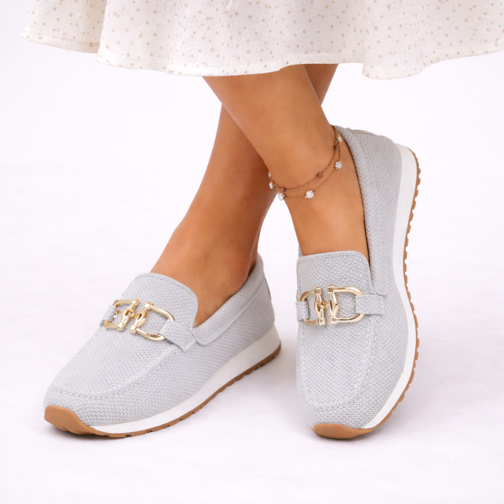 Luma Women’s Loafers with Lightweight Breathable Knit and Slip-On Design 3