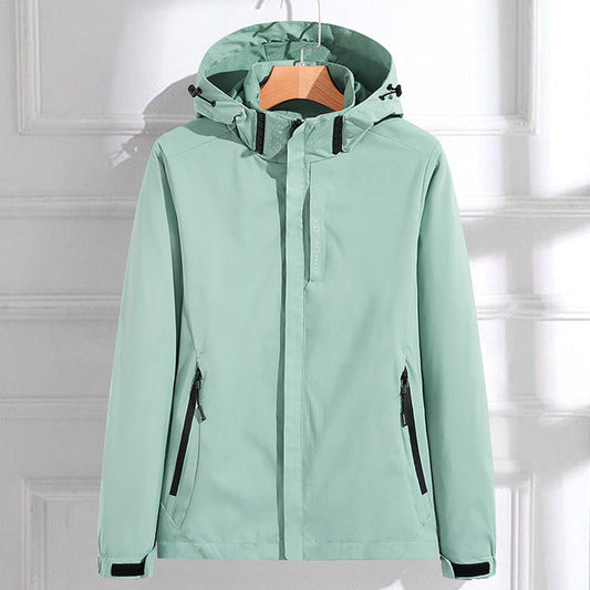 Alera Women's Functional Jacket | Lightweight Zip Hooded Windbreaker 0