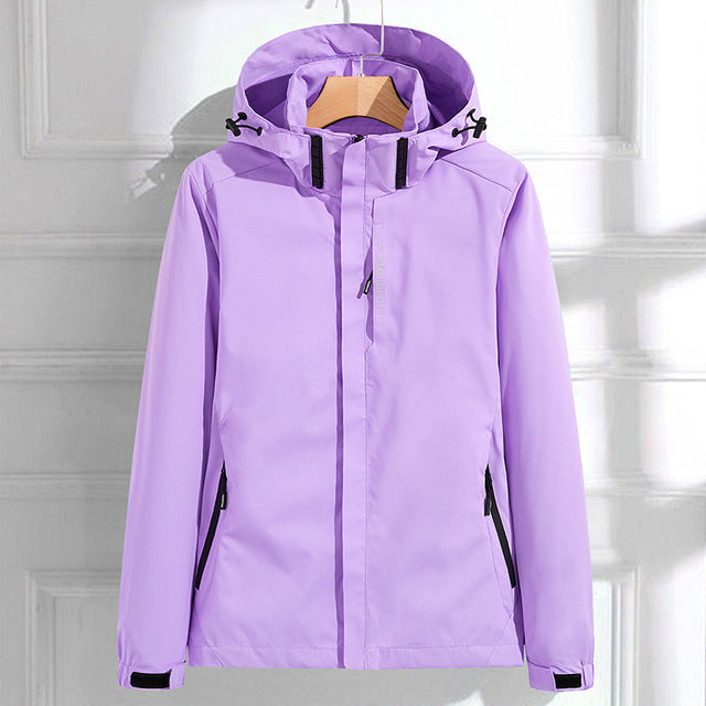 Alera Women's Functional Jacket | Lightweight Zip Hooded Windbreaker 2