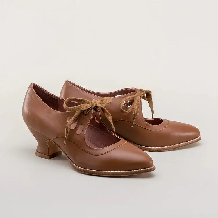 Amelia Women’s Heels with Ankle Strap and Mid-Height Design 7