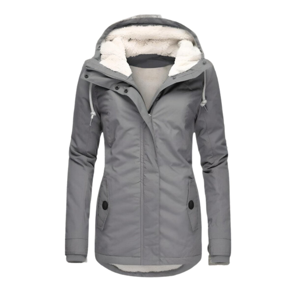 Annika Women's Parka Jacket | Sherpa Lined, Water-Repellent, Slim Fit 0