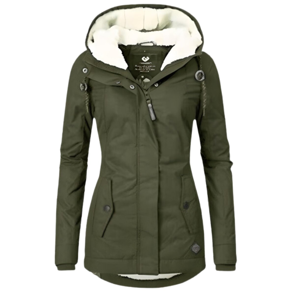 Annika Women's Parka Jacket | Sherpa Lined, Water-Repellent, Slim Fit 4