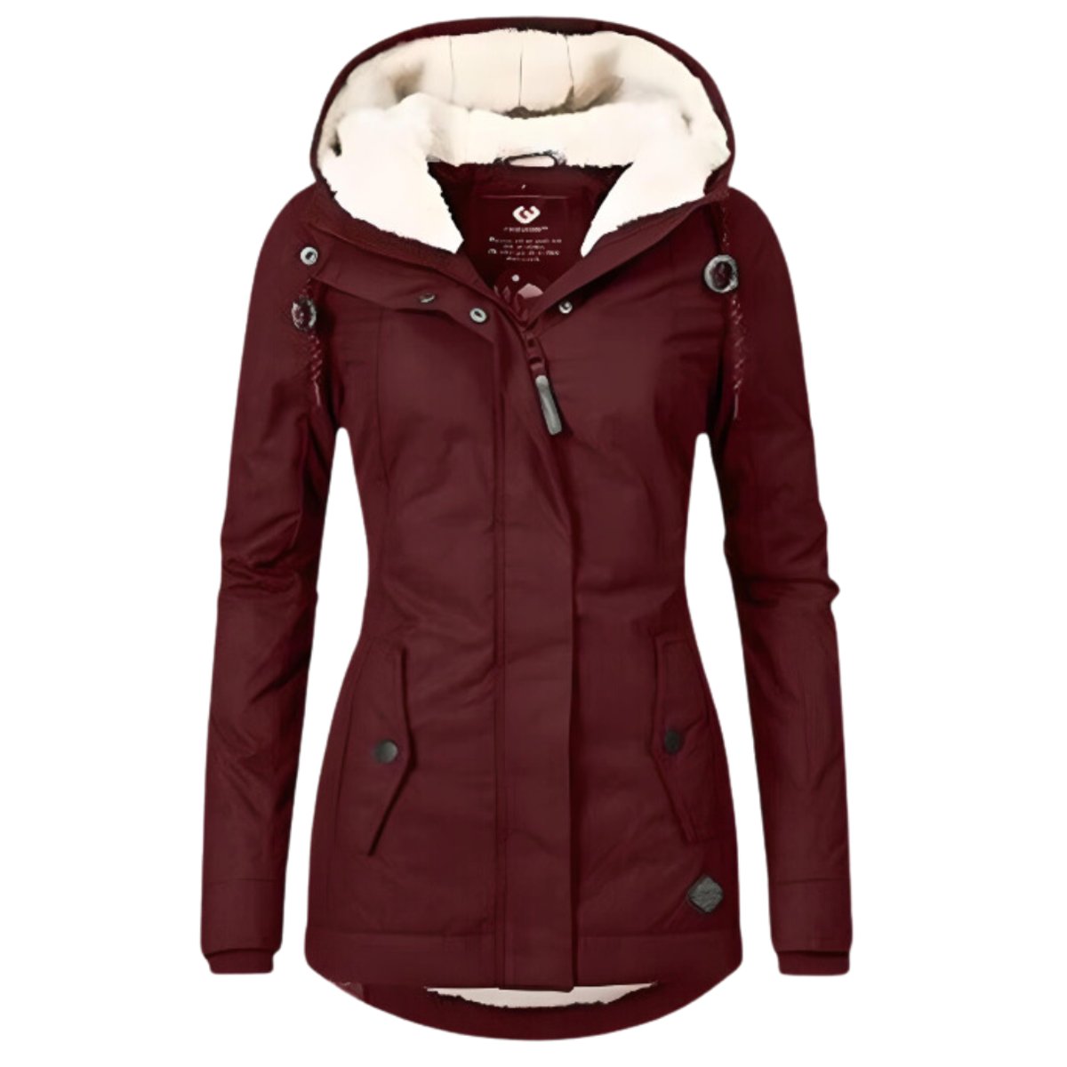 Annika Women's Parka Jacket | Sherpa Lined, Water-Repellent, Slim Fit 5