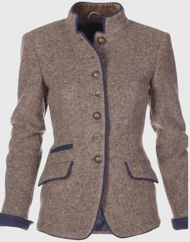 Ava Women's Black Cardigan | Button Placket, Elegant Office Wear 2