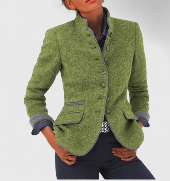 Ava Women's Black Cardigan | Button Placket, Elegant Office Wear 3