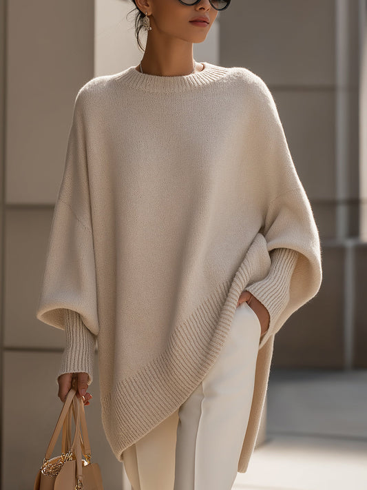 Ava Women's Pullover Sweater | Soft Relaxed Fit, Cozy 0