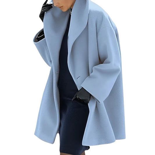 Bella Women's Winter Trench Coat | Polyester Blend, Relaxed Fit 0