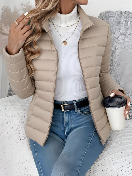 Brielle Women's Quilted Jacket | Lightweight Insulation, Tailored Fit 2