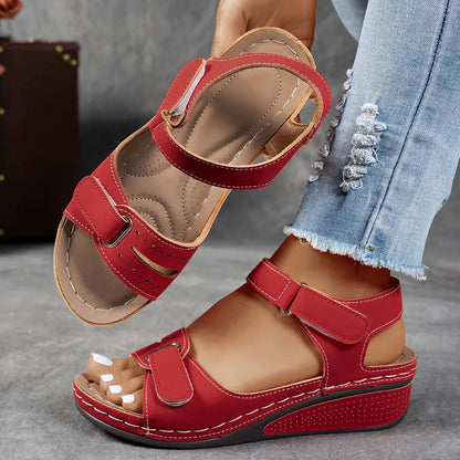 Candice Women’s Sandals with Ergonomic Sole and Vintage-Inspired Design 0