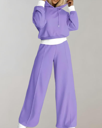Carmen Women’s Tracksuit Set with Soft Hoodie and Relaxed Fit Jogging Pants 1