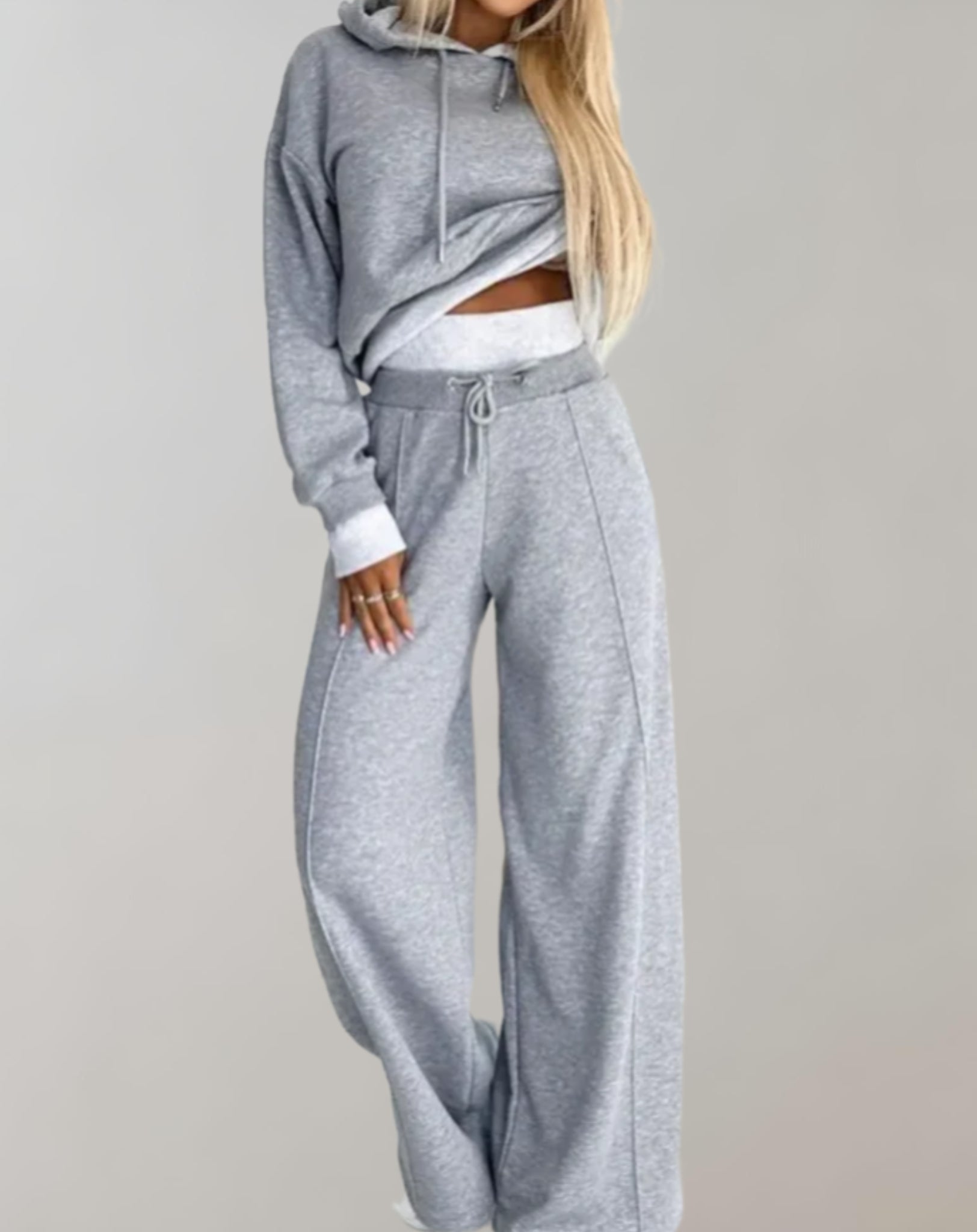 Carmen Women’s Tracksuit Set with Soft Hoodie and Relaxed Fit Jogging Pants 2