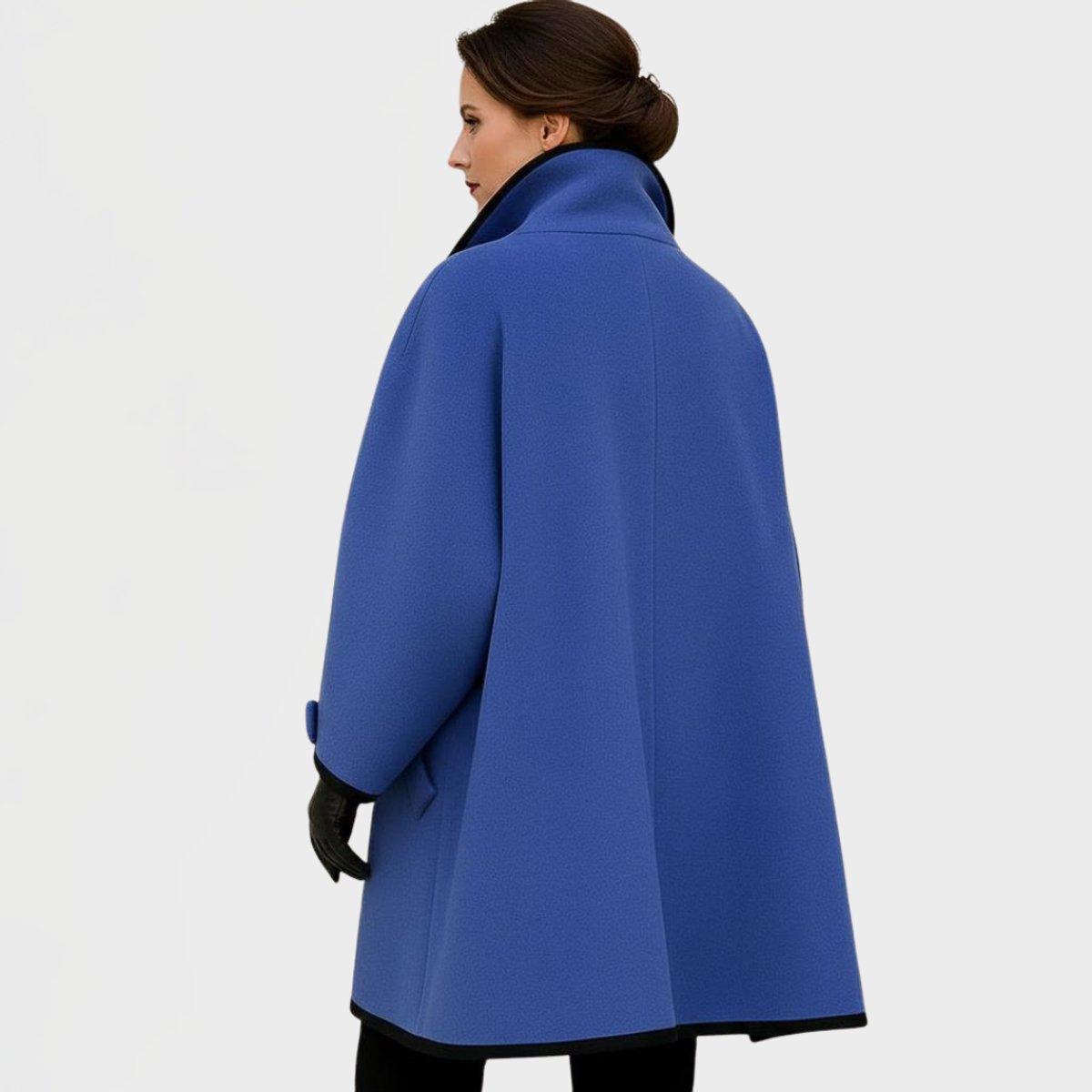 Clara Women's Coat | Elegant A-Line Design, Button Closure, Winter Ready 1
