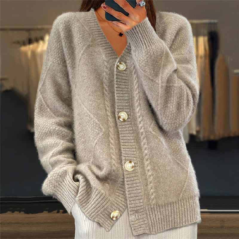 Clara Women's Long Cardigan | Soft Knit, Cozy Casual Fit 1