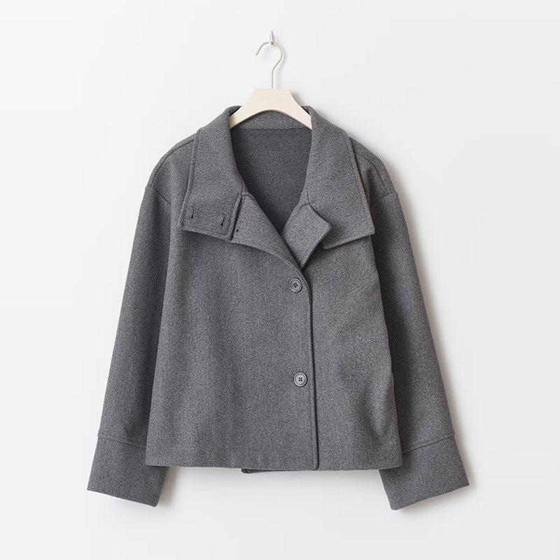 Elara Women's Wool Coat | Elegant Relaxed Fit, Winter Layering Essential 2