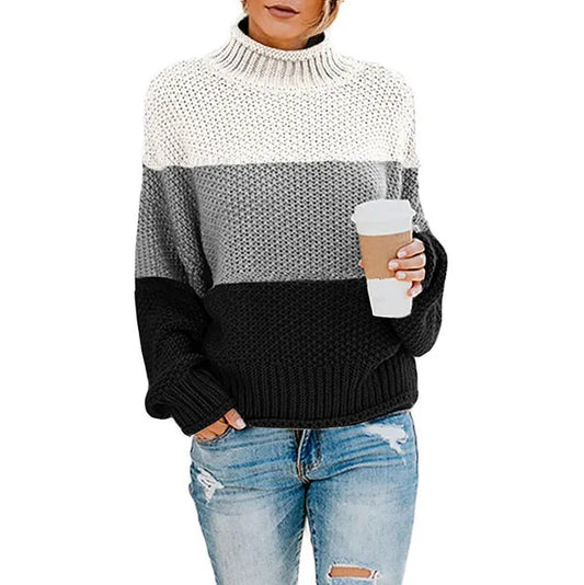 Eleanor Women’s Sweater with Turtleneck Design and Tailored Fit 0