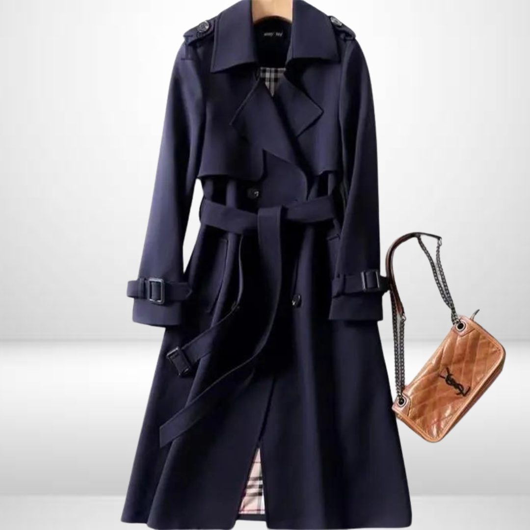 Elysia Women's Trenchcoat | Insulated Mid-Length, Stylish Detailing 4