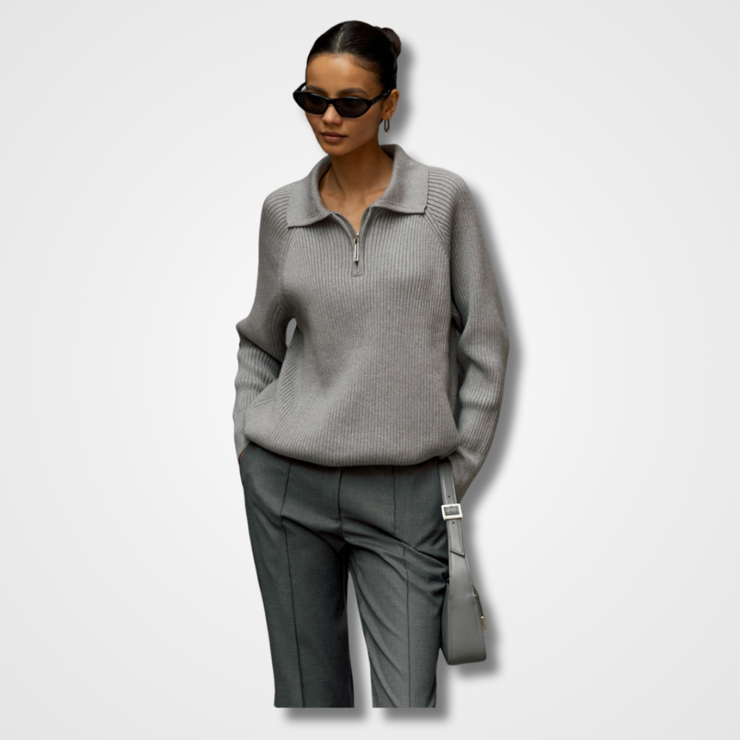Everly Women's Sweater | Soft Breathable Fabric, Relaxed Fit 4
