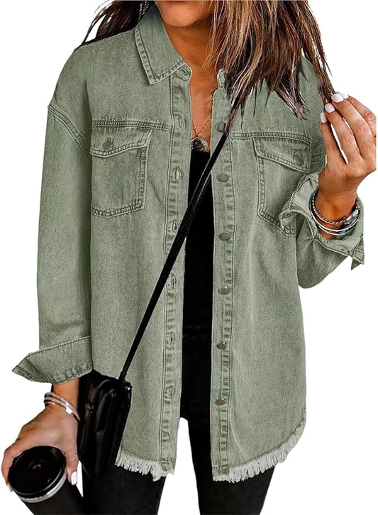 Gabriel Women's Denim Jacket | Classic Fit, Durable Cotton 1