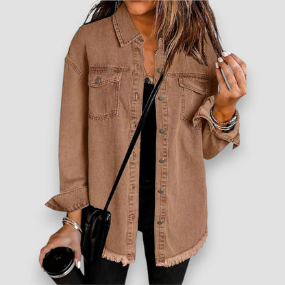 Gabriel Women's Denim Jacket | Classic Fit, Durable Cotton 5