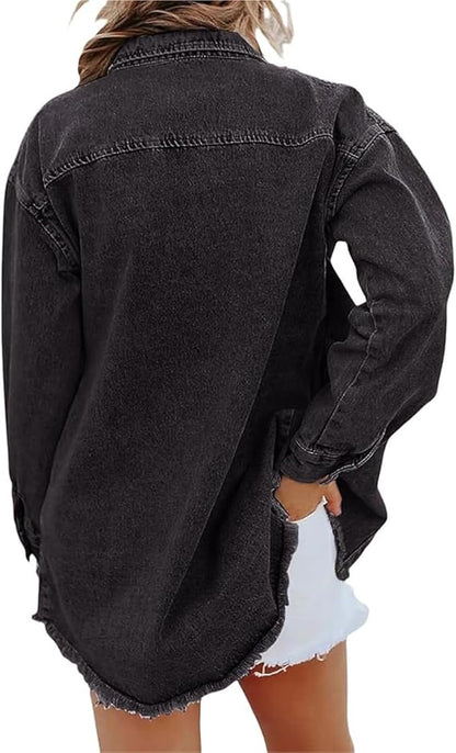 Gabriel Women's Denim Jacket | Classic Fit, Durable Cotton 6