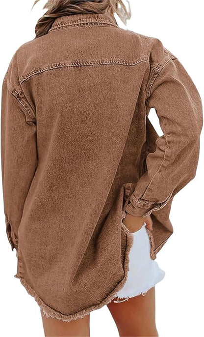 Gabriel Women's Denim Jacket | Classic Fit, Durable Cotton 8