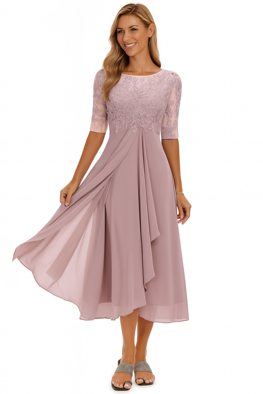 Greta Women’s Summer Dress with A-Line Silhouette and Loose Fit Design 1