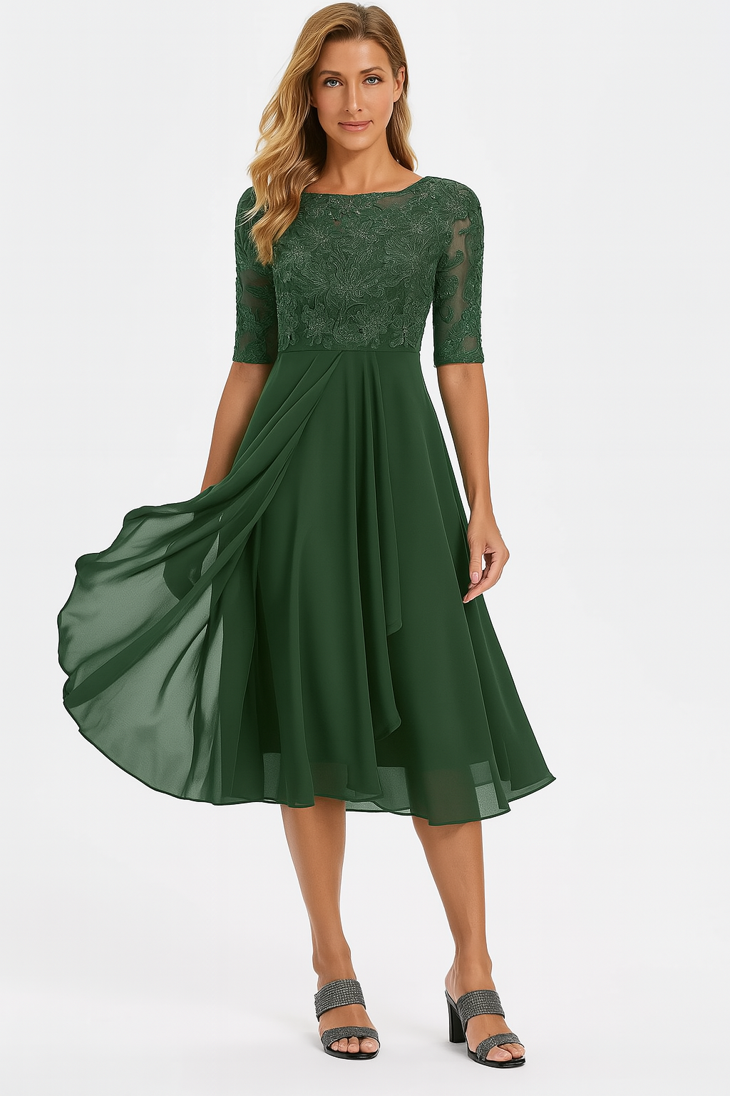 Greta Women’s Summer Dress with A-Line Silhouette and Loose Fit Design 2