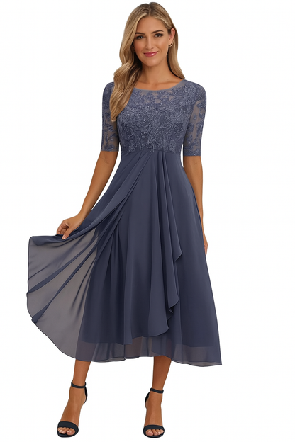 Greta Women’s Summer Dress with A-Line Silhouette and Loose Fit Design 4