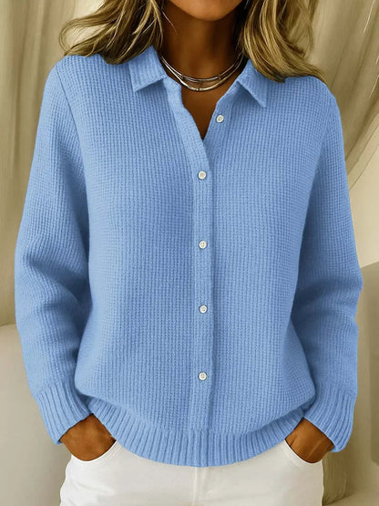 Harlow Women's Long Cardigan | Soft Knit, Elegant Button-Front Design 0