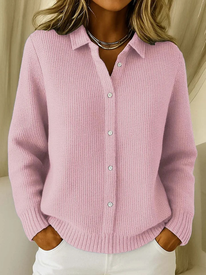 Harlow Women's Long Cardigan | Soft Knit, Elegant Button-Front Design 1