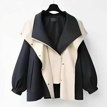 Haven Women's Oversized Trench Coat | Waterproof Double Collar Design 5