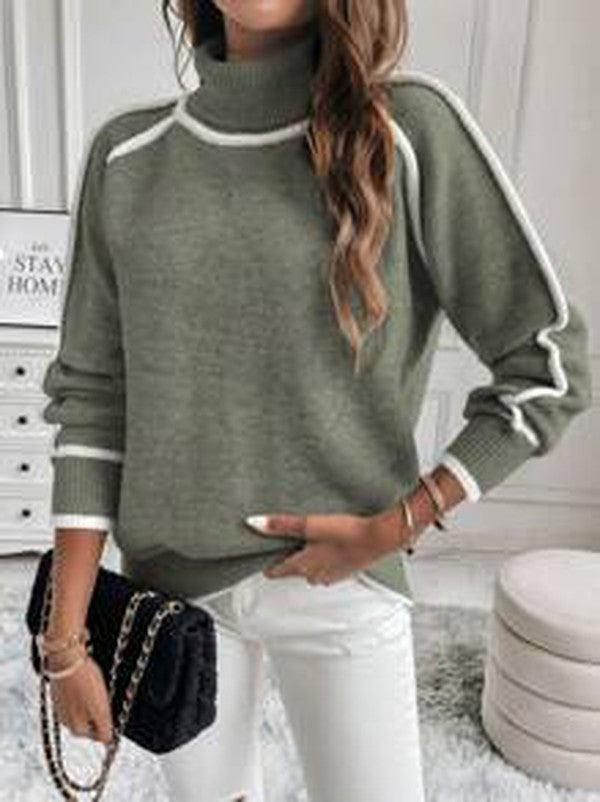 Ivana Women's Sweater | Warm Lined, Elegant Design 3