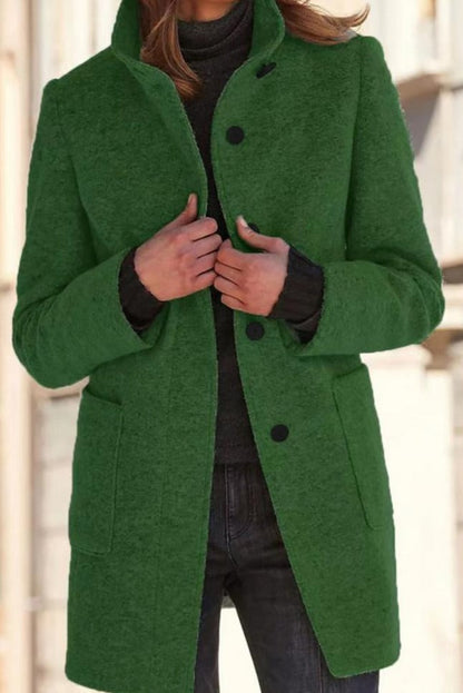 Ivy Women's Wool Blend Coat | Tailored Fit, Mid-Length Winter Warmth 2