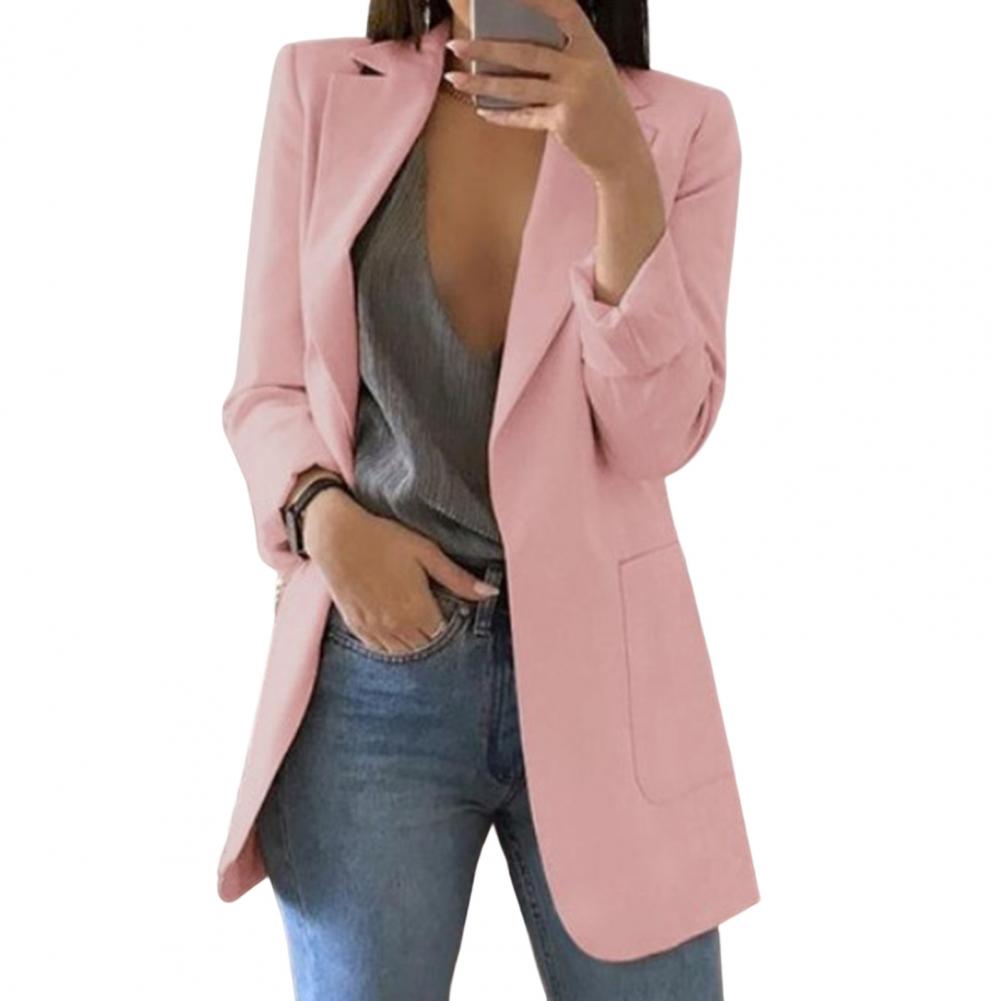 Jasmine Women’s Oversized Blazer with Large Functional Pockets and Relaxed Fit 4
