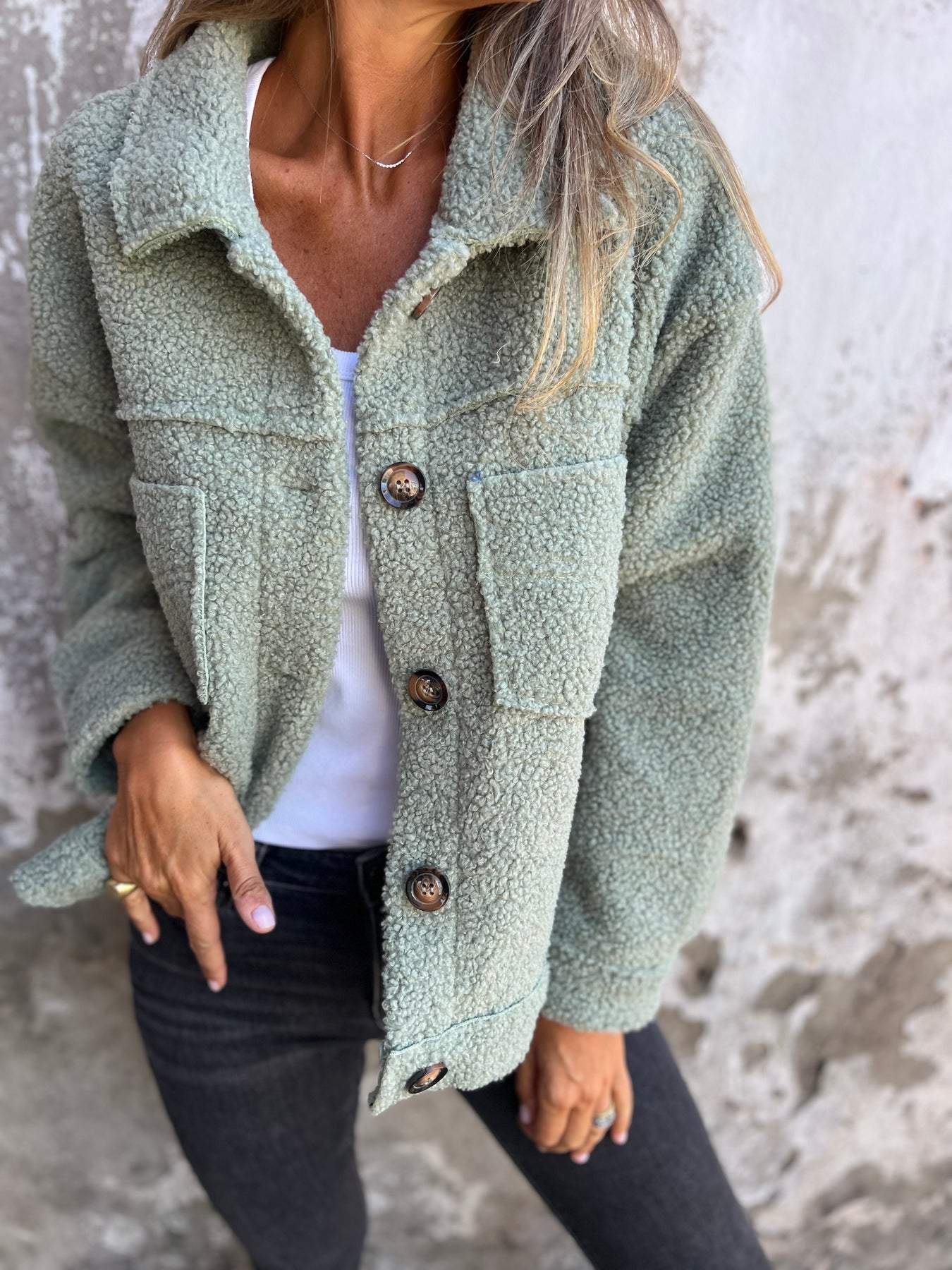 Lara Women's Cozy Jacket | Soft Inner Lining, Loose Fit 0