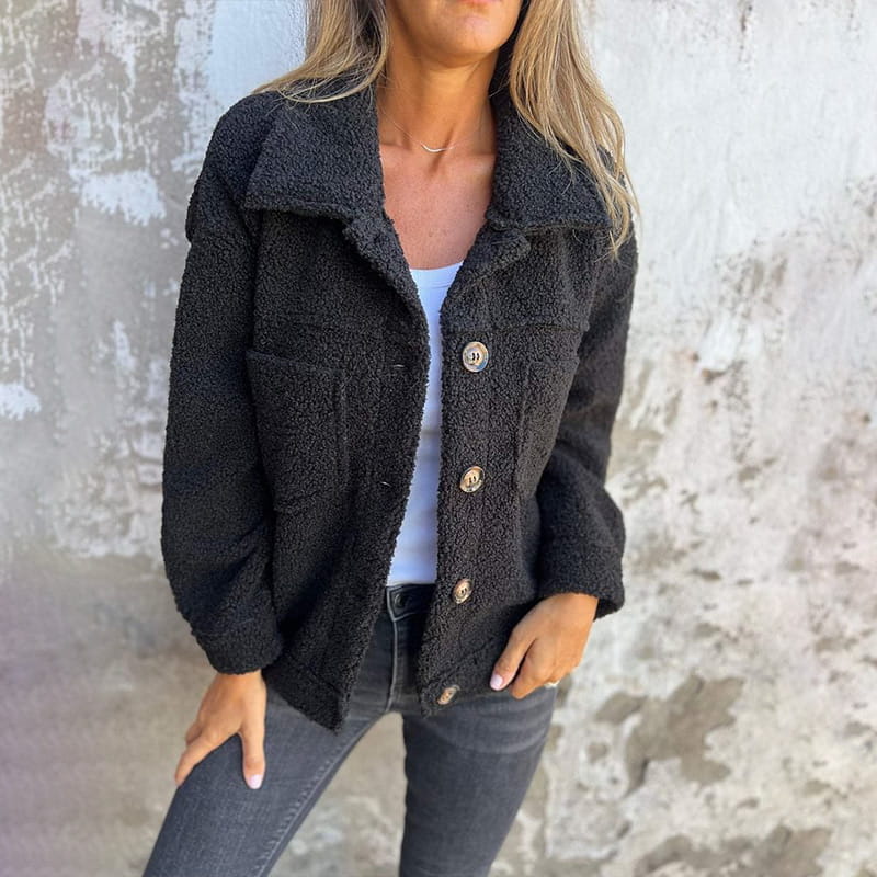 Lara Women's Cozy Jacket | Soft Inner Lining, Loose Fit 2