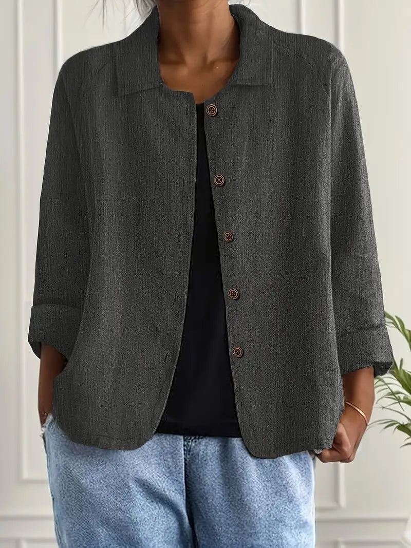 Liora Women's Jacket | Lightweight Fabric, Relaxed Fit 10