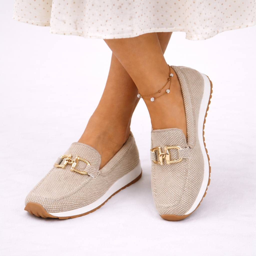 Luma Women’s Loafers with Lightweight Breathable Knit and Slip-On Design 0