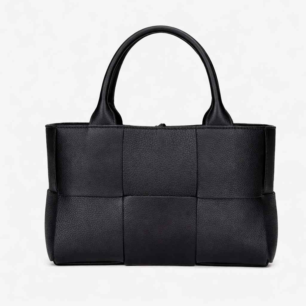 Luxe Women’s Tote Bag with Woven Design and Spacious Interior 5