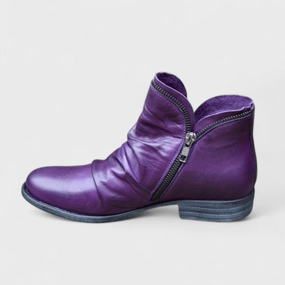 Mara Women’s Ankle Boots with Orthopedic Support and Subtle Heel 0