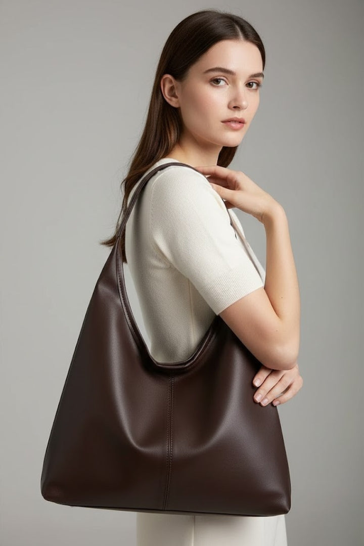 Mara Women’s Leather Tote Bag with Spacious Design and Large Inner Pocket 0