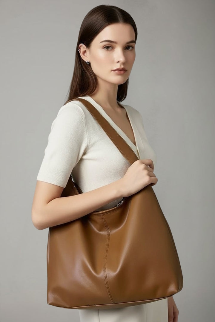 Mara Women’s Leather Tote Bag with Spacious Design and Large Inner Pocket 8