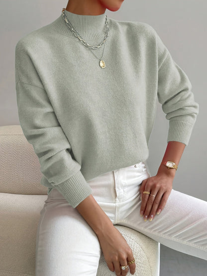 Mara Women's Sweater with Classic Turtleneck and Elegant Fit 0