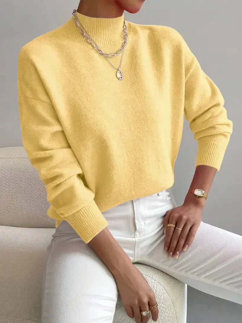 Mara Women's Sweater with Classic Turtleneck and Elegant Fit 3