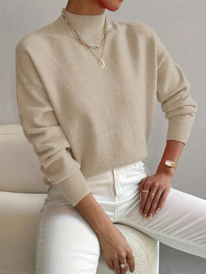 Mara Women's Sweater with Classic Turtleneck and Elegant Fit 4