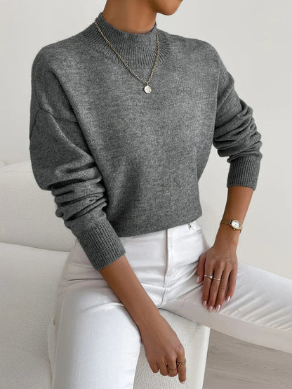 Mara Women's Sweater with Classic Turtleneck and Elegant Fit 8