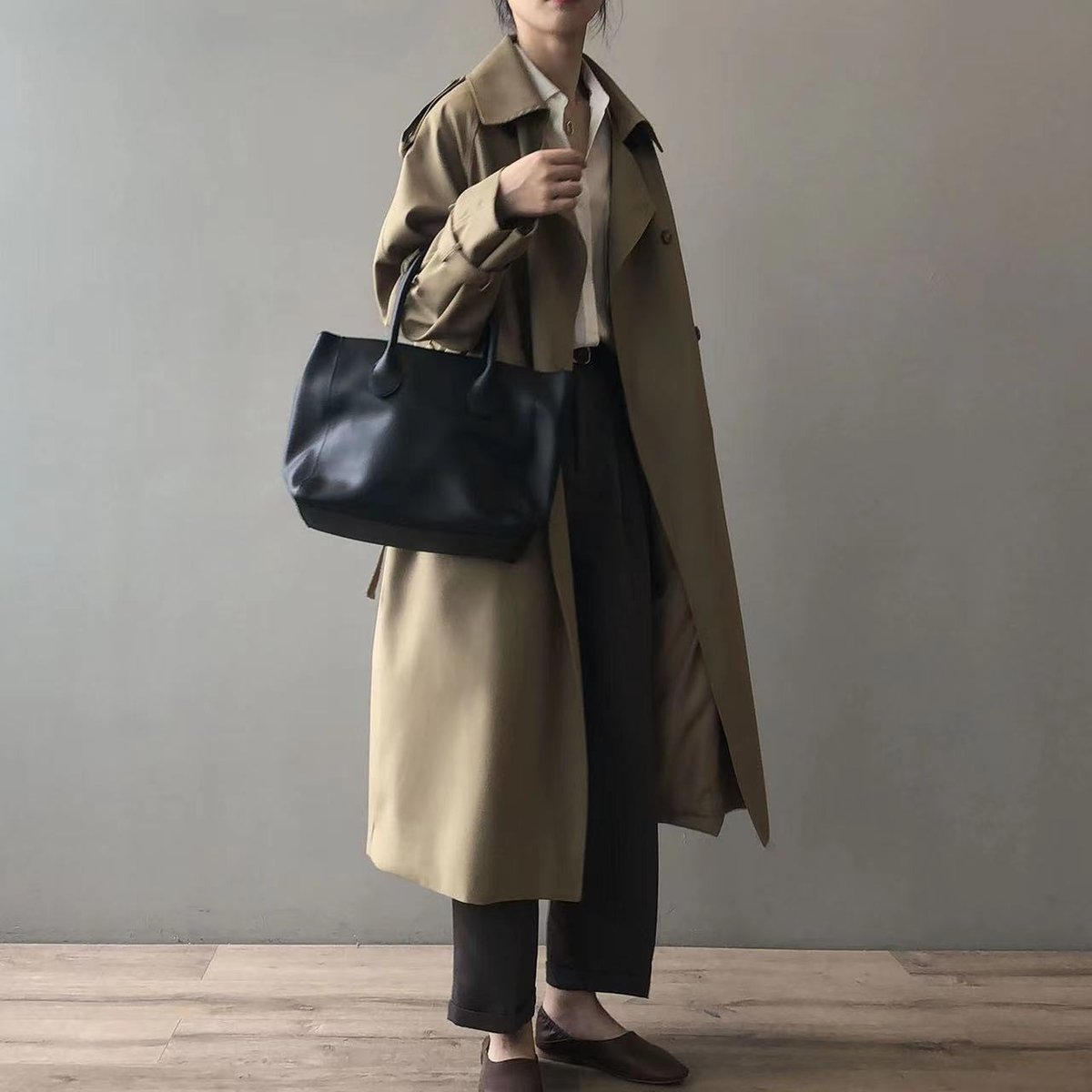 Marlene Women's Trench Coat | Long Water-Repellent, Double-Breasted Elegance 3