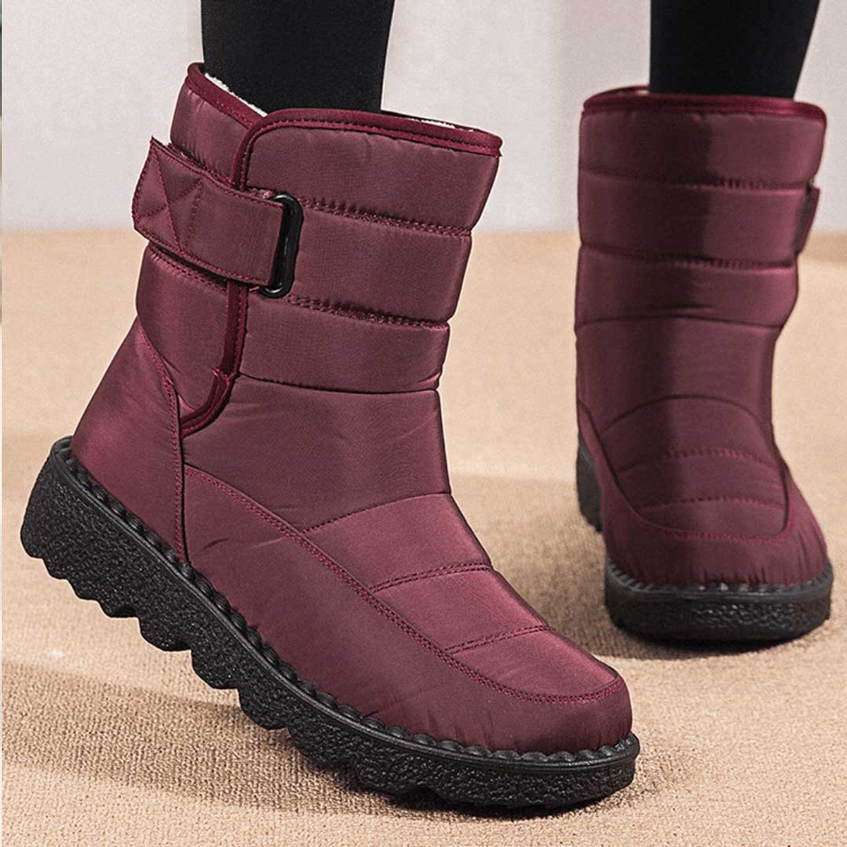 Mira Women’s Knee High Boots with Waterproof Design and Non-Slip Sole 0